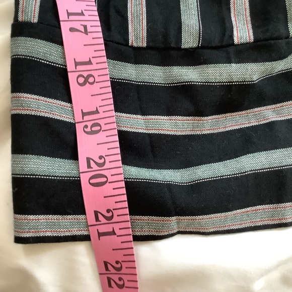 NWT Harper Heritage Womens Jumper Jumpsuit S Black  Cropped Striped Wide Leg - Picture 10 of 12